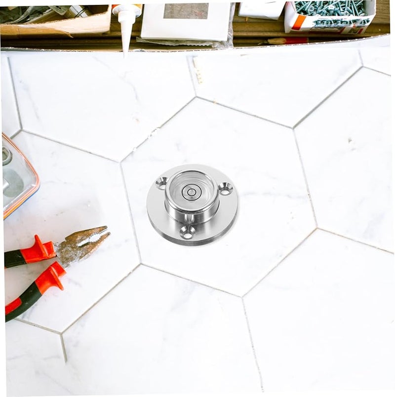 أداة فقاعة مستوى مضغوطة مقاومة للصدمات محمولة بحجم الجيب - Image 4